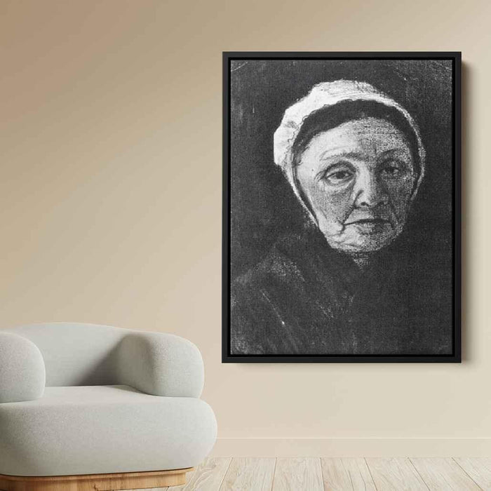 Woman with White Bonnet, Sien's Mother by Vincent van Gogh - Canvas Artwork