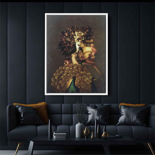 Air (1566) by Giuseppe Arcimboldo - Canvas Artwork