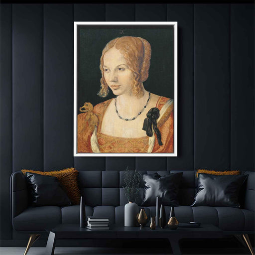 Portrait of a Venetian (1505) by Albrecht Durer - Canvas Artwork