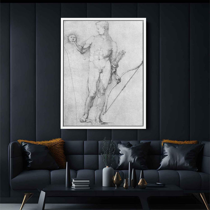 Apollo (1505) by Albrecht Durer - Canvas Artwork