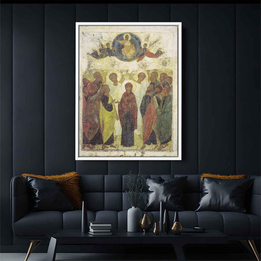 Ascension of Jesus (1408) by Andrei Rublev - Canvas Artwork