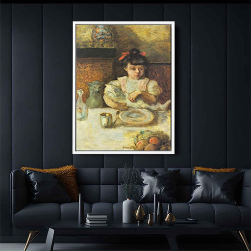 Child and Cats by Pierre Bonnard - Canvas Artwork