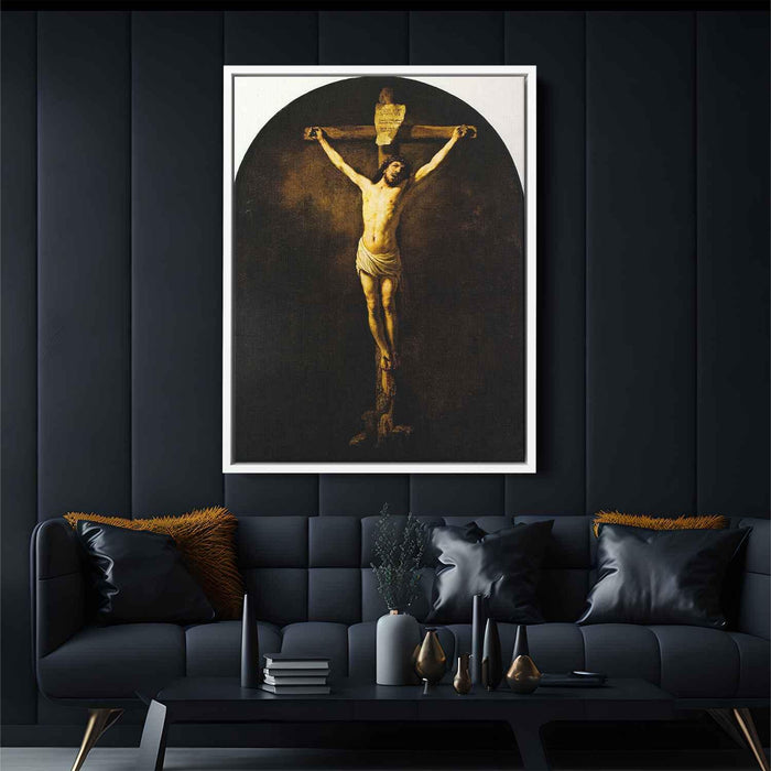 Christ on the Cross (1631) by Rembrandt - Canvas Artwork