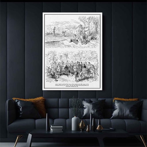 Don Quixote by Gustave Dore - Canvas Artwork