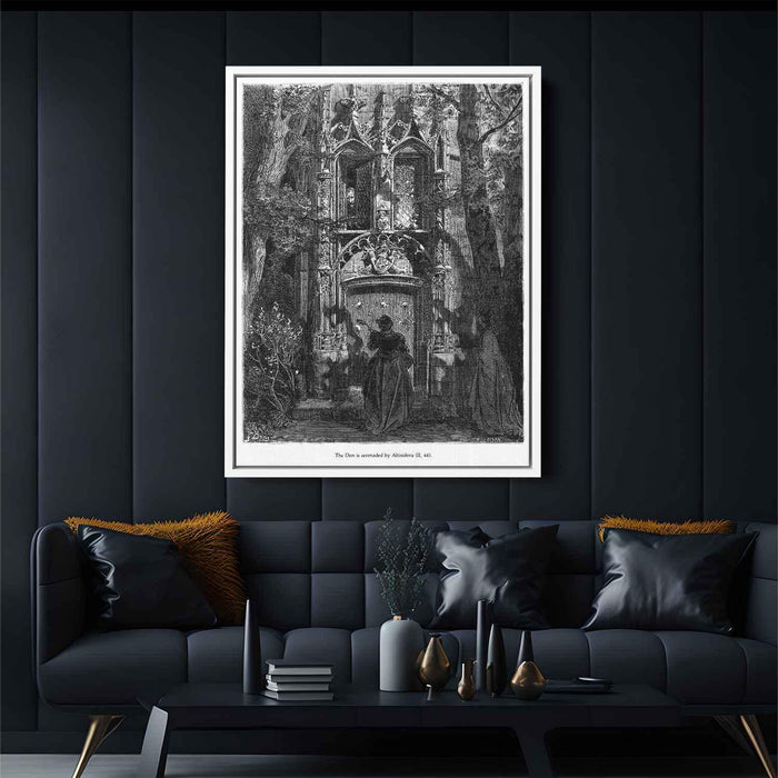 Don Quixote by Gustave Dore - Canvas Artwork