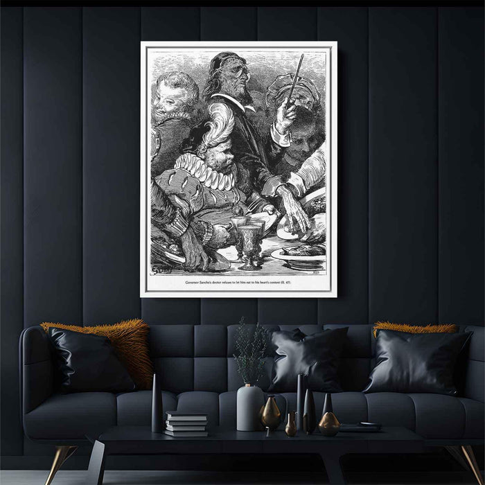 Don Quixote by Gustave Dore - Canvas Artwork