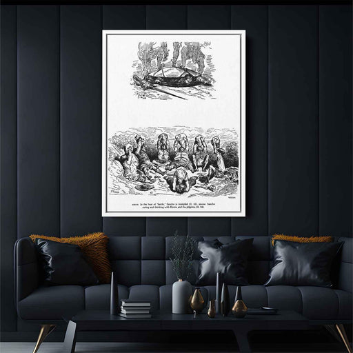 Don Quixote by Gustave Dore - Canvas Artwork