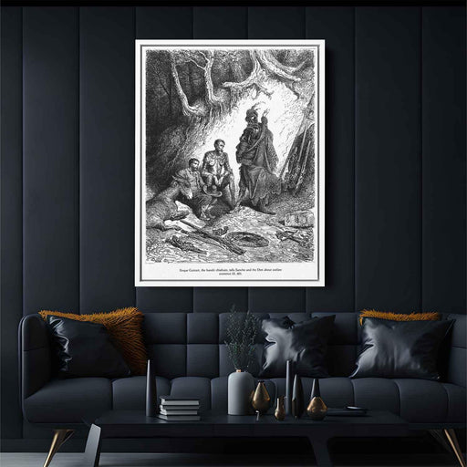 Don Quixote by Gustave Dore - Canvas Artwork