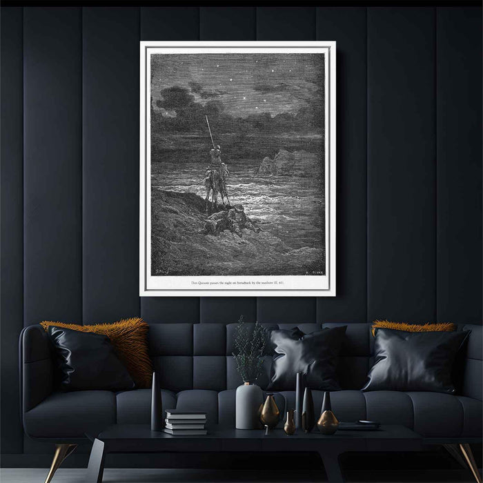 Don Quixote by Gustave Dore - Canvas Artwork