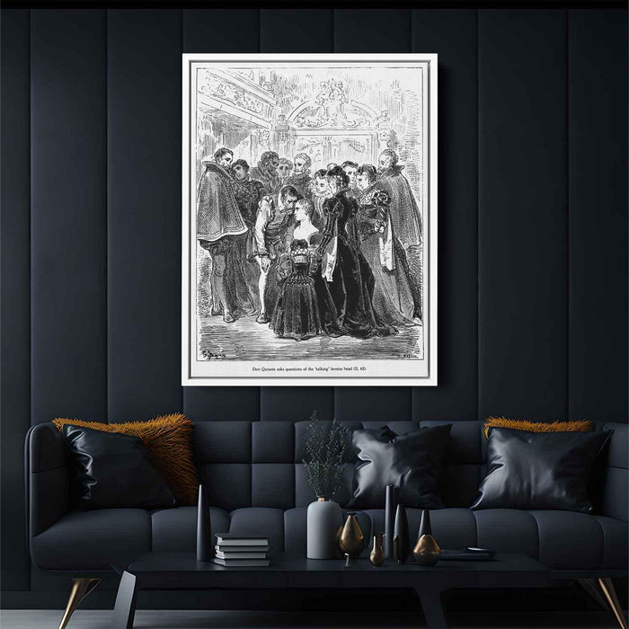 Don Quixote by Gustave Dore - Canvas Artwork