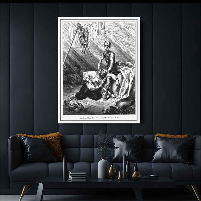 Don Quixote by Gustave Dore - Canvas Artwork