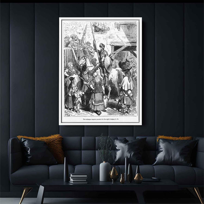 Don Quixote by Gustave Dore - Canvas Artwork