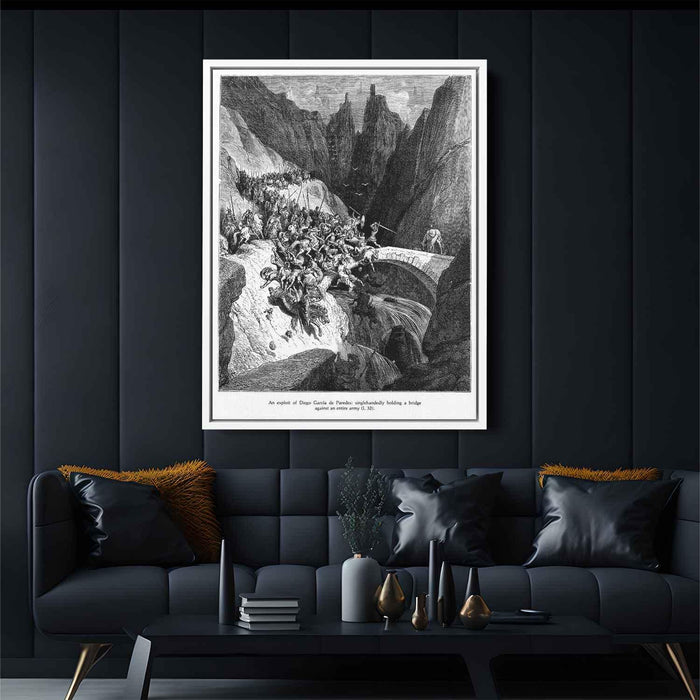 Don Quixote by Gustave Dore - Canvas Artwork