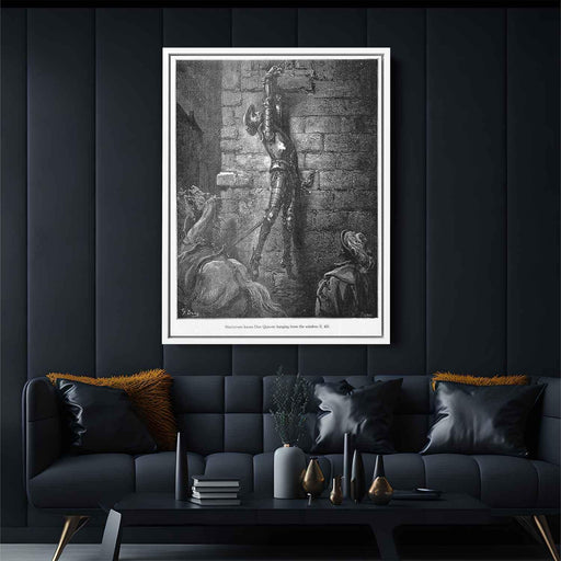 Don Quixote by Gustave Dore - Canvas Artwork