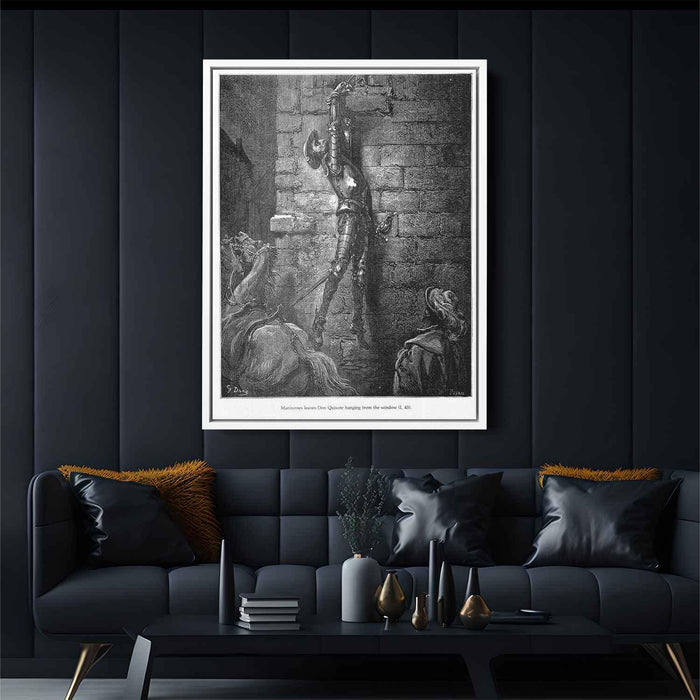 Don Quixote by Gustave Dore - Canvas Artwork