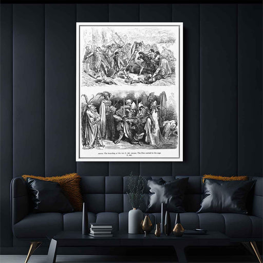 Don Quixote by Gustave Dore - Canvas Artwork