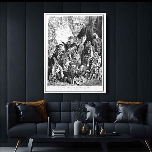 Don Quixote by Gustave Dore - Canvas Artwork