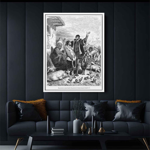 Don Quixote by Gustave Dore - Canvas Artwork