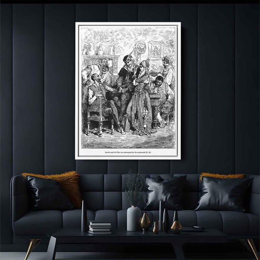 Don Quixote by Gustave Dore - Canvas Artwork