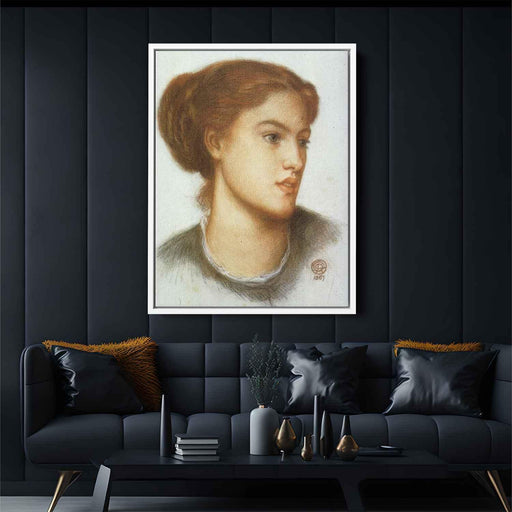 Ellen Smith (1867) by Dante Gabriel Rossetti - Canvas Artwork