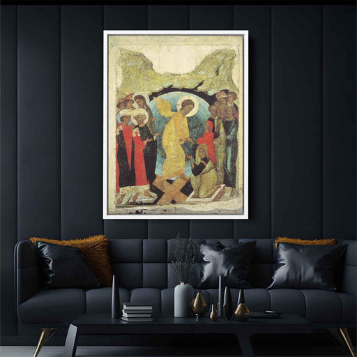 Harrowing of Hell (1408) by Andrei Rublev - Canvas Artwork