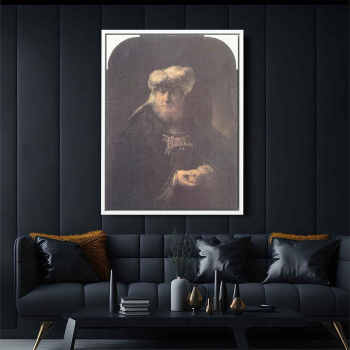 Man in Oriental Costume (1639) by Rembrandt - Canvas Artwork