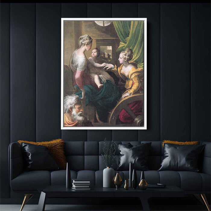 Mystic Marriage of Saint Catherine (1531) by Parmigianino - Canvas Artwork