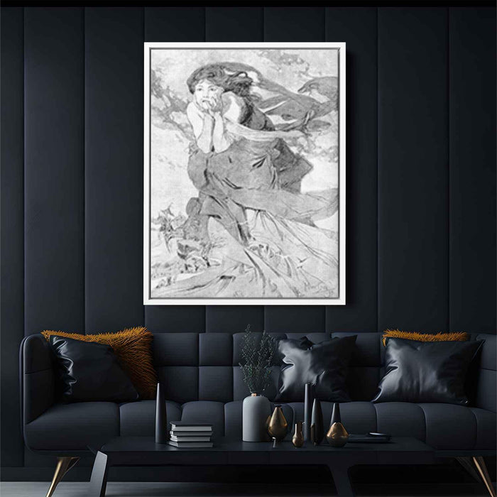 Novem by Alphonse Mucha - Canvas Artwork