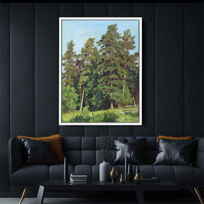 Pine forest by Ivan Shishkin - Canvas Artwork