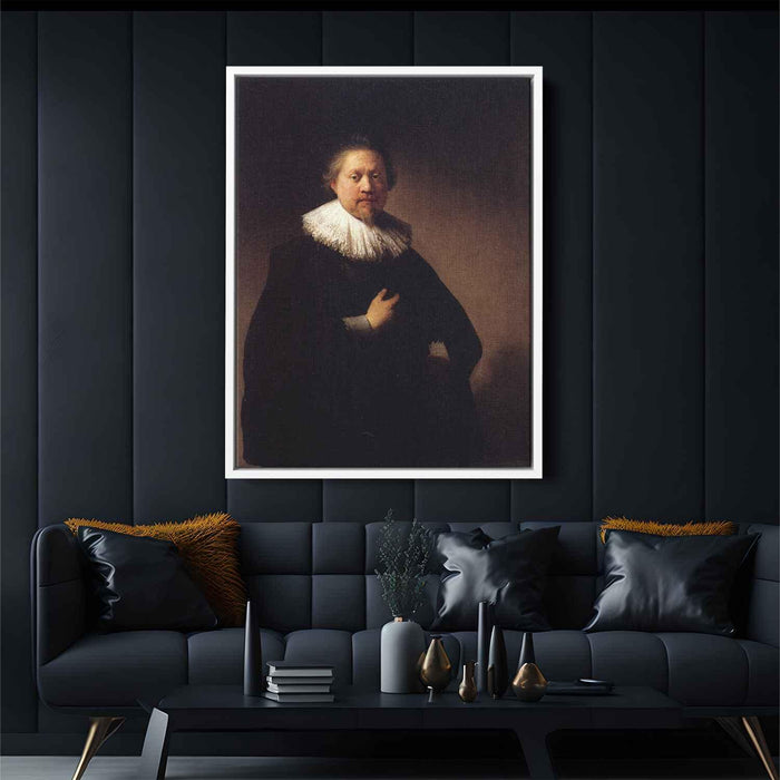 Portrait Of A Man (1632) by Rembrandt - Canvas Artwork