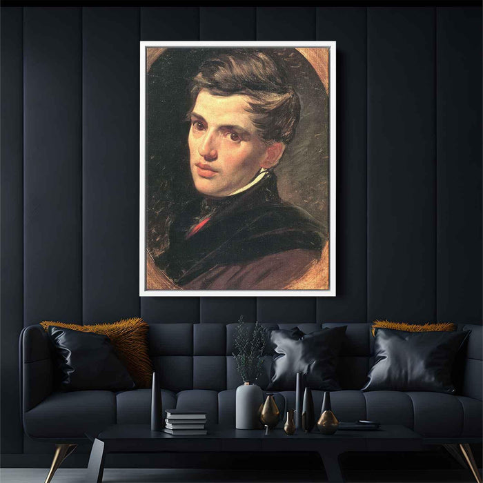 Portrait of Alexander Bruloff (1827) by Karl Bryullov - Canvas Artwork