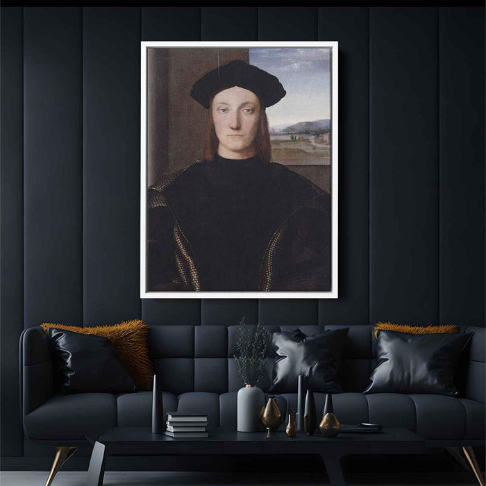 Portrait of Guidobaldo da Montefeltro, Duke of Urbino by Raphael - Canvas Artwork