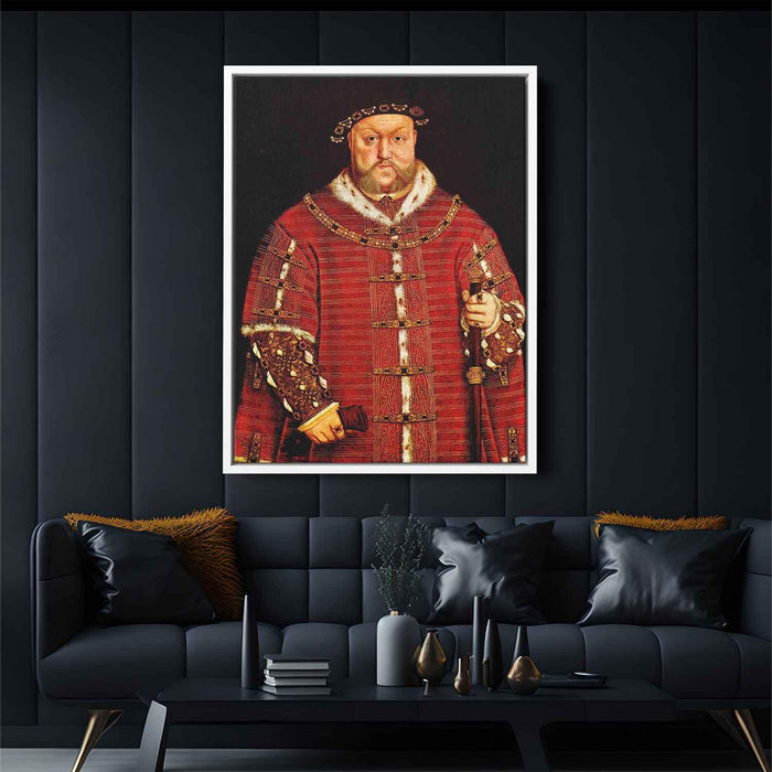 Portrait of Henry VIII (1542) by Hans Holbein the Younger - Canvas Artwork