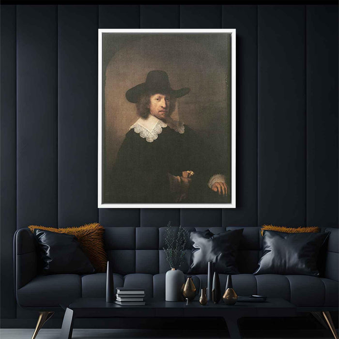 Portrait of Nicolas van Bambeeck (1641) by Rembrandt - Canvas Artwork