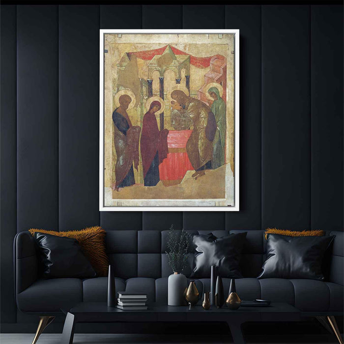 Presentation of Jesus at the Temple (1408) by Andrei Rublev - Canvas Artwork