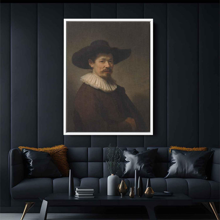 Portrait of Herman Doomer (1640) by Rembrandt - Canvas Artwork