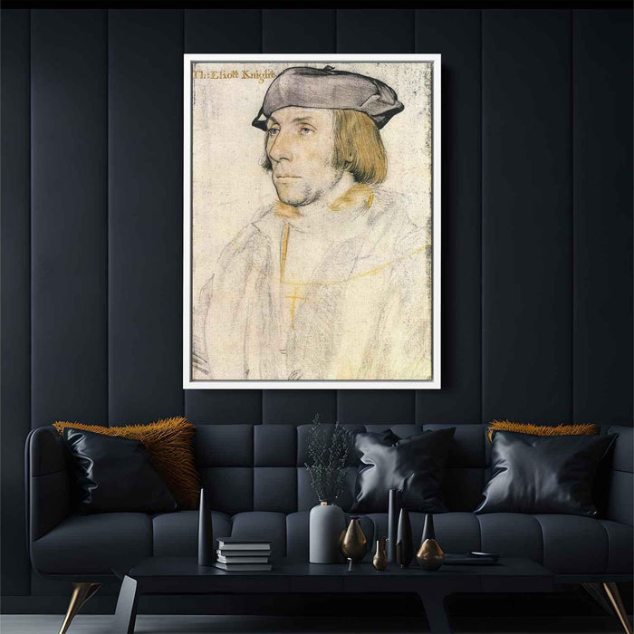 Sir Thomas Eliot (1532) by Hans Holbein the Younger - Canvas Artwork