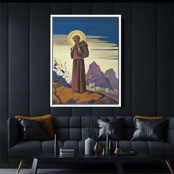 St. Francis (1931) by Nicholas Roerich - Canvas Artwork