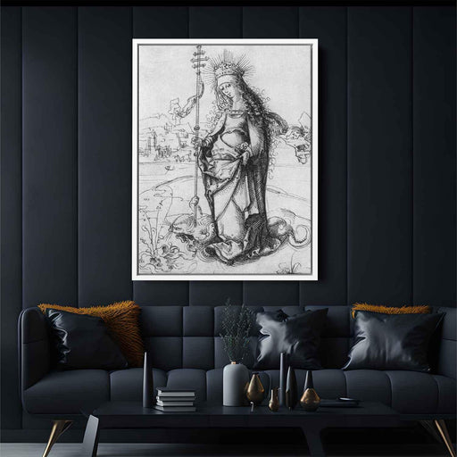 St. Margaret (1499) by Albrecht Durer - Canvas Artwork