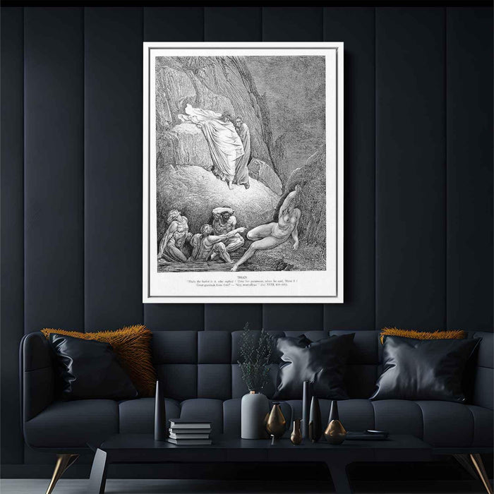 Thais by Gustave Dore - Canvas Artwork