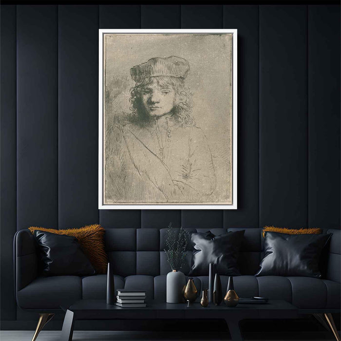 The artist`s son Titus (1656) by Rembrandt - Canvas Artwork