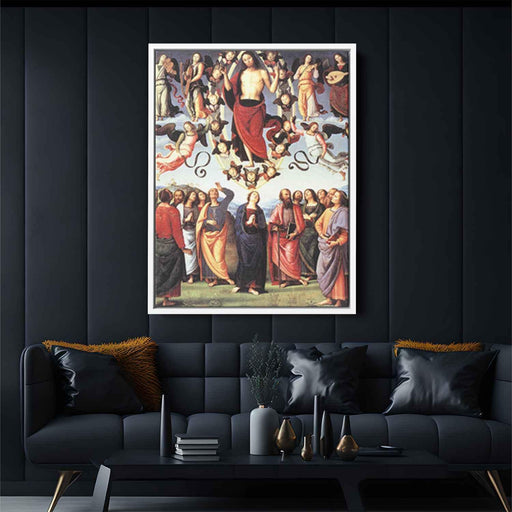 The Ascension of Christ (1498) by Pietro Perugino - Canvas Artwork