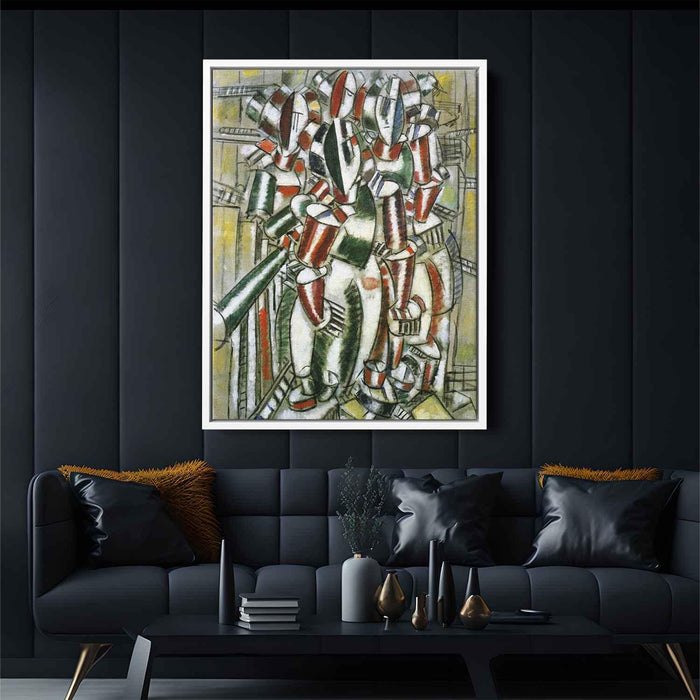 The Balcony (1914) by Fernand Leger - Canvas Artwork