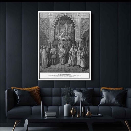 The Dishonorable Truce by Gustave Dore - Canvas Artwork