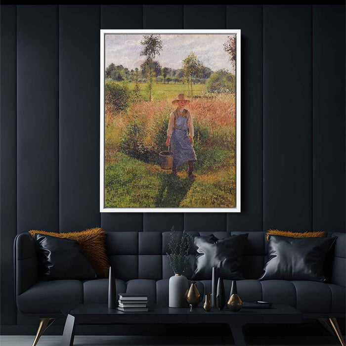 The Gardener, Afternoon Sun, Eragny by Camille Pissarro - Canvas Artwork