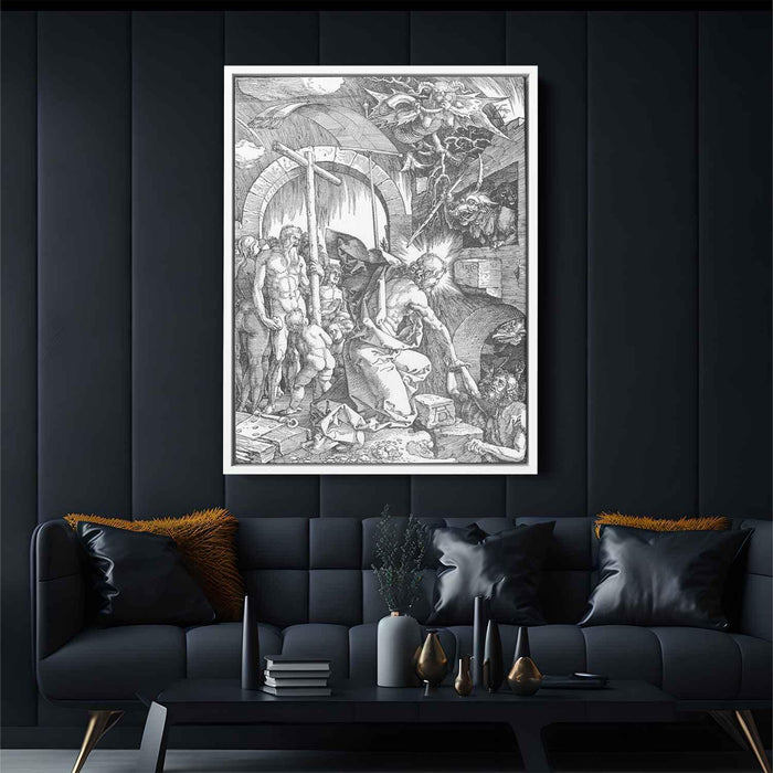 The Harrowing of Hell or Christ in Limbo, from The Large Passion by Albrecht Durer - Canvas Artwork