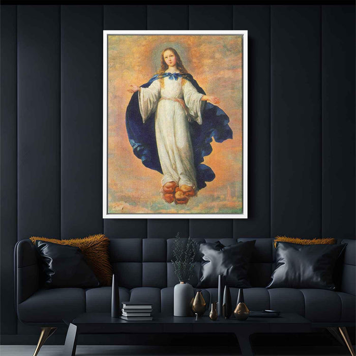 The Immaculate Conception (1661) by Francisco de Zurbaran - Canvas Artwork