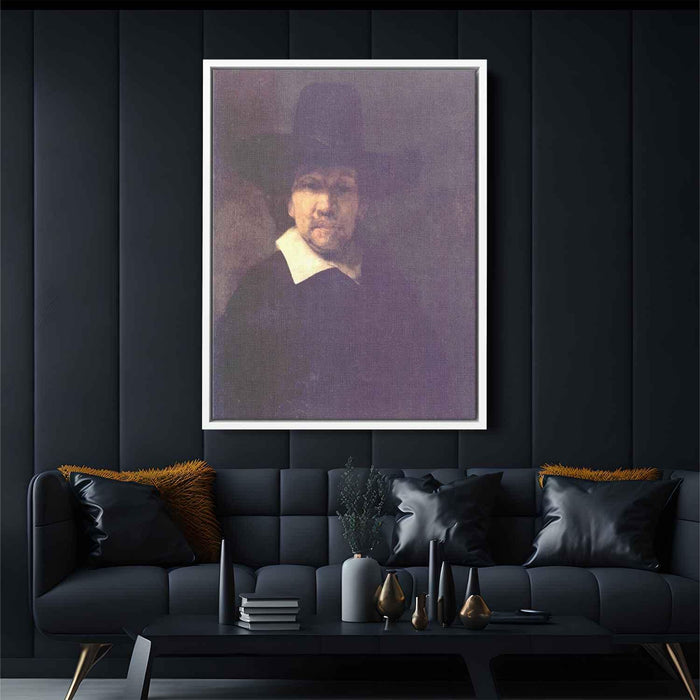 The Poet Jeremia de Decker (1666) by Rembrandt - Canvas Artwork