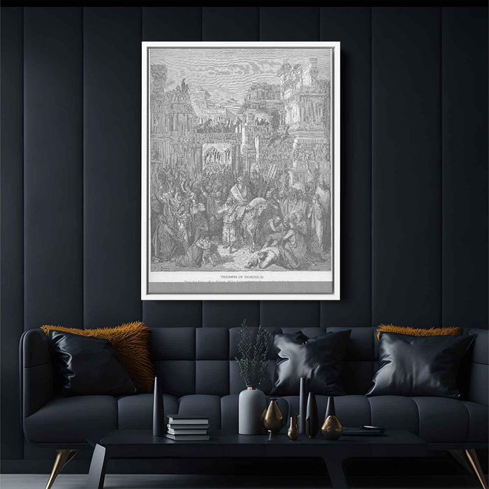 The Triumph of Mordecai by Gustave Dore - Canvas Artwork