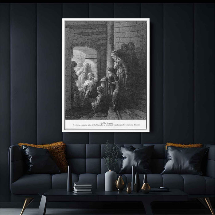 The Veteran by Gustave Dore - Canvas Artwork